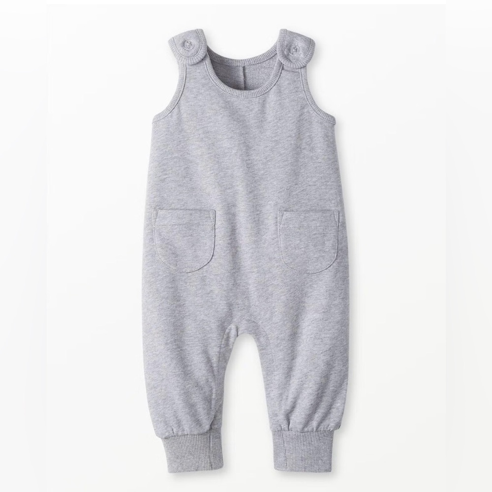 Hannah Anderson Baby French Terry Overalls